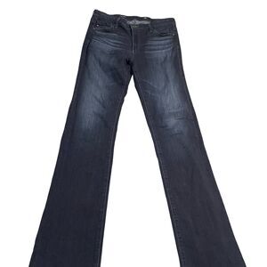 AG Adriano Goldschmied Jeans Women's 28R Dark Wash The ANGEL Boot Cut Blue Flare